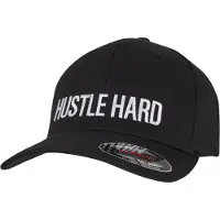 Mister tee Gorra 'Hustle' negro / blanco
