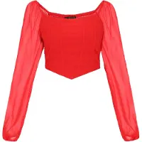 Faina Blusa rojo