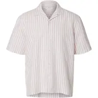 Selected Camisa 'SLHClay' rosa / blanco
