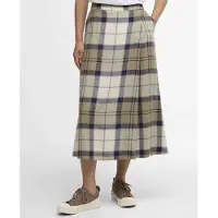 Barbour para mujer. LSK0161 Falda Ballina Midi multicolor (M), Casual, Lyocell, outlet 2026.