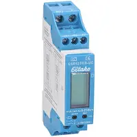 Eltako Relé de disparo por impulsos multifunción , digitalmente ajustable, 1+1 contacto normalmente abierto, con potencial de salida, 1 unidad.