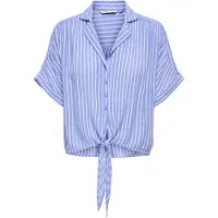 ONLY Blusa 'ONLPaula' añil / blanco