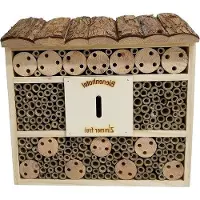 OEM Hotel para insectos de madera - Naturaleza, 295 x 95 x 285 cm