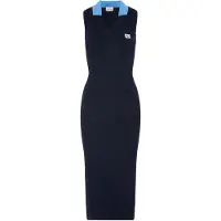Calvin Klein Woven Label Polo Dress Dark Sapphire Talla: S | Blusón Outlet | Mujer | Azul