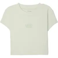 Calvin Klein Short Sleeve Seasonal Logo Baby Tee Phantom Green Talla: M | Camisetas de Seda Outlet | Mujer | Verde