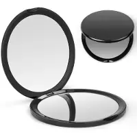 OEM Espejo compacto redondo de 10 cm, de doble cara