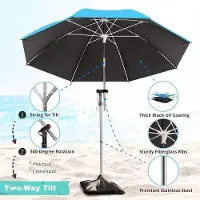 OEM Sombrilla ligera para la playa, con un diámetro de 180 cm