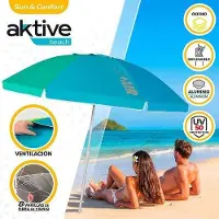 OEM Sombrilla grande de 220 cm, con cubierta ventilada, protección UV y disponible en 50 colores
