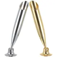 OEM Soporte metálico para bolígrafos, para oficina, paquete de 2, para escritorio