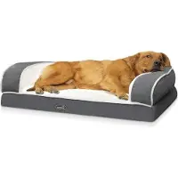 Unyqoos Cama para perros (101x66x20 cm), cojín ortopédico para perros