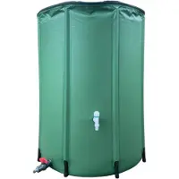 OEM Depósito de agua de lluvia de 250 litros, plegable, para uso en jardines