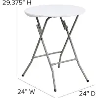OEM Mesa plegable resistente al agua, ideal para interiores y exteriores