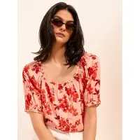 Friends Like These Blusa rosa / altrosa / burdeos