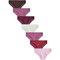 Next Braga marrón oscuro / lila / rosa / rojo carmesí / blanco
