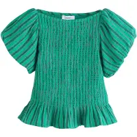 Next Blusa esmeralda / verde oscuro / rosa
