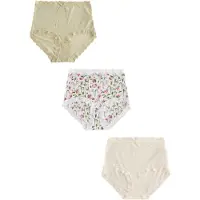 Next Panti crema / verde / caqui / blanco