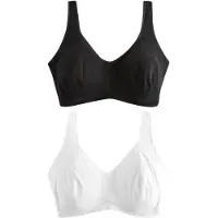 Next Sujetador negro / blanco