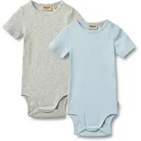 Wheat Pijama entero/body 'Timo' azul oscuro / gris