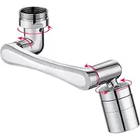 OEM Grifo de cocina universal 2 en 1, filtro para el grifo, con 2 niveles de ajuste y giratorio