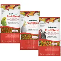 Zupreem Fruitblend Comida para Pájaros - Aves Medianas/Grandes - 1,5 kg