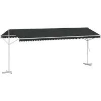 Syfax Toldo independiente 6 x 3 m Poliéster Gris antracita