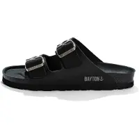 Bayton Zapatos abiertos 'JANNY' gris / negro