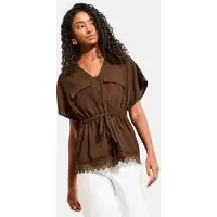 Friends Like These Blusa chocolate