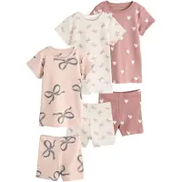 Next Pijama marfil / moca / antracita / pitaya