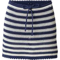 Gap Falda navy / blanco