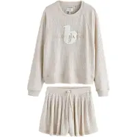 Ted Baker Pijama de pantalón corto kitt / oro / blanco