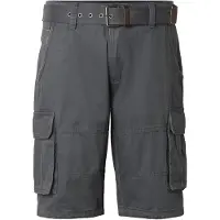 INDICODE JEANS Pantalón cargo 'Monsun' gris oscuro
