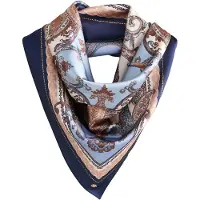 Ted Baker Chal beige / navy / azul pastel / marrón claro
