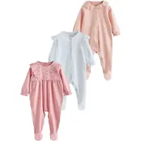 Next Pijama naranja claro / altrosa / blanco