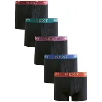 Next Calzoncillo boxer azul moteado / lila moteado / rojo moteado / negro