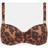 Chantelle Sw Bra Tshirt Half Cup Memory Wild Leopard Talla: F80 | Bikinis Outlet | Mujer