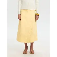 Selected Falda amarillo