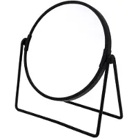 RIDDER Espejo de pie para cosméticos , modelo SUMMER, diámetro de 160 mm, de doble cara, color