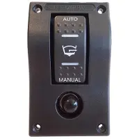 A.a.a. Bomba de achique A.A.A. 12V / Panel de control 10A 24V, color plateado. Talla única