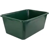 Unyqoos Caja de plástico de 65 litros – Contenedor de polietileno (PE) apto para alimentos, apilable, de aproximadamente 68 x 46 x 31,5 cm, versátil para uso en la cocina, el taller y el exterior