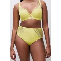 Chantelle Pulp Co Bra Tshirt Plunge Citrus Talla: E80 | Brasieres Outlet | Mujer