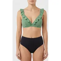 Shiwi Bobby Bikini Top Sicily Glitter Kelly Green Talla: 42 | Bikinis Outlet | Mujer | Verde
