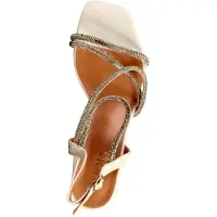 Joia Sandalias 'Sandalen mit Absatz und Riemchen' blanco
