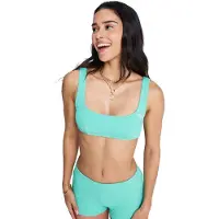 Roxy - Women's Sunshine Bralette - Parte superior de bikini size XL, turquesa