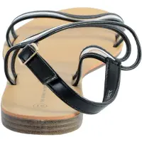 The Divine Factory Sandalias negro