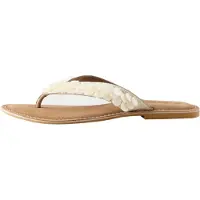 Next Sandalias de dedo 'Forever Comfort' marfil