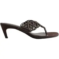 Next Sandalias de dedo chocolate