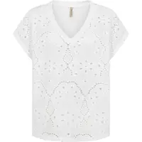 Soyaconcept Top ' SC-LORAINE ' blanco