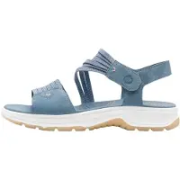 Jana Sandalias 'Coshy-Sandalen mit Klettverschluss' azul claro