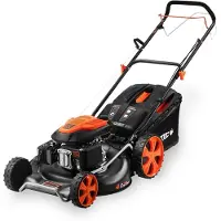 FUXTEC cortacésped de gasolina FX-RM5396 | cortacésped para el mantenimiento del césped