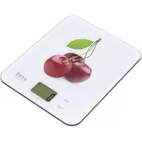 TM Electron Báscula De Cocina Cherry Pattern